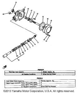 PW50J Ведущий вал