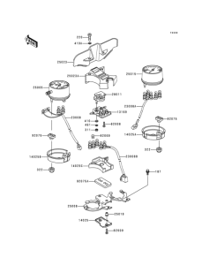 KZ1000 Приборы