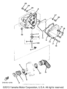 TT250J Впускная система