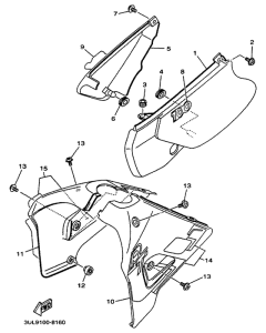 RT100K Боковые обтекатели