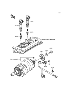 EX650 Система зажигания