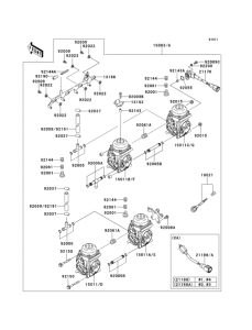 ZX900 Carburetor(1 / 2)