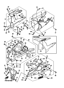 YZF-R6S Cowling comp