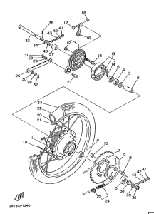 FS1 Переднее колесо