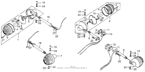 XL175 Задний фонарь