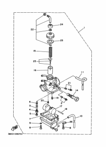 DT50LC Tobera  carburador