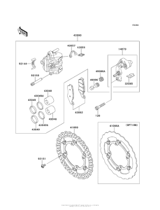  Передний тормоз