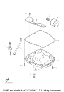 YZF-R1 Масляный фильтр
