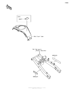 BR125 Лейбл предостережения