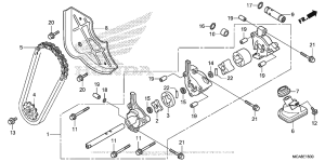 GL1800 Масляный насос