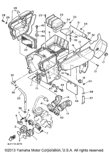 XT600EE Впускная система