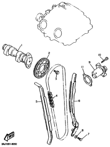 TT600R Camshaft. chain