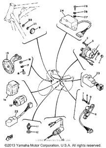 XS650G Электрика