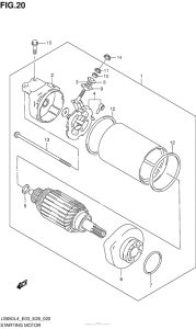 LS650 Стартер