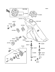  Топливный бак