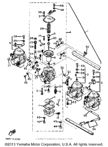 XJ650J Карбюратор