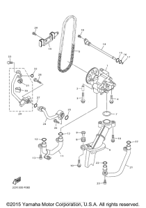 YZF-R1 Масляный насос