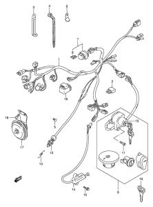 LS650 Жгут проводов