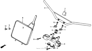 XR200R Handlebar 90-93