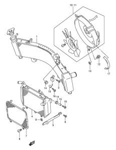 TL1000 Радиатор