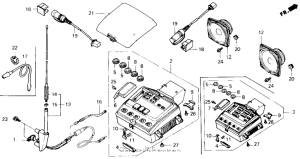 GL1500 Radio cassette