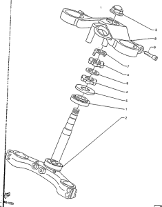 TZR125R Управление