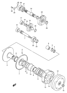 AE50 Трансмиссия