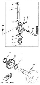 CW50 Масляный насос