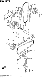 DL1000 (ABS) Цепь ГРМ