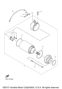 WR250F Стартер