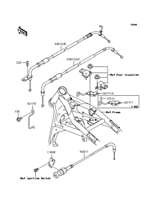 VN1500 Тросы управления
