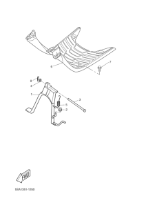 CW50N Stand & footrest