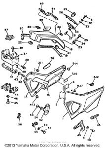 XVZ12TK Боковые обтекатели