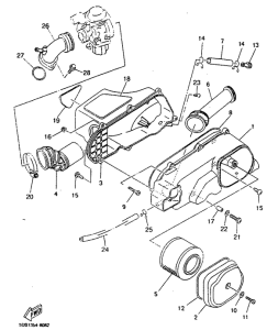 YP125 Впускная система