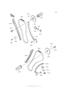 VN900 Распред вал