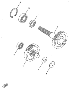 CW50RSX Трансмиссия