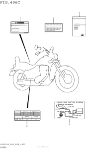 LS650 Label (Ls650L5 E33)
