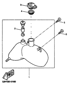 EW50 Бак масляный