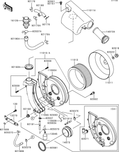VN800 Air cleaner(1 / 2)