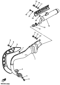 PW80 PW80F Выхлоп