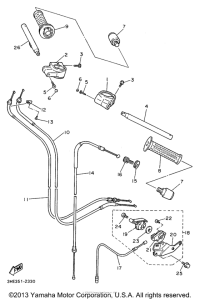 FZR600RHC Троса