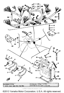 XS1100F Электрика