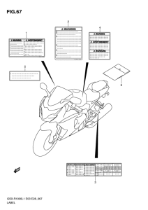 GSX-R1000 Honda mark