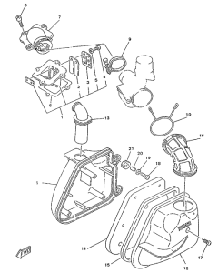 YA50R Впускная система