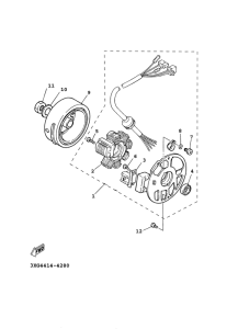 YW100E Генератор