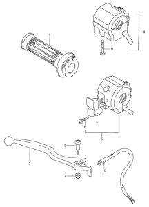 RG80 Right handle switch