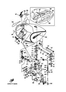 XV1700A XV17AV Tank fuel