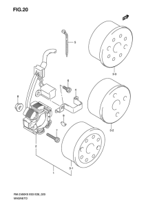RM-Z450 Зажигание