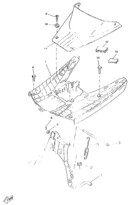 CW50RSP Stand. footrest