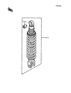 KL250 Амортизатор
